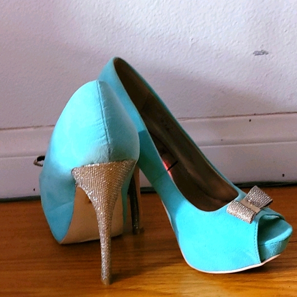 High heels shoes size 7.5 - Picture 1 of 4